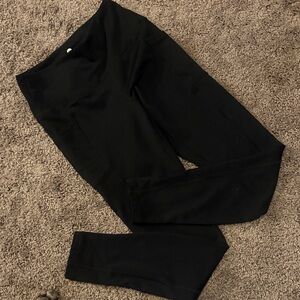 90 Degree By Reflex Jet Black Leggings